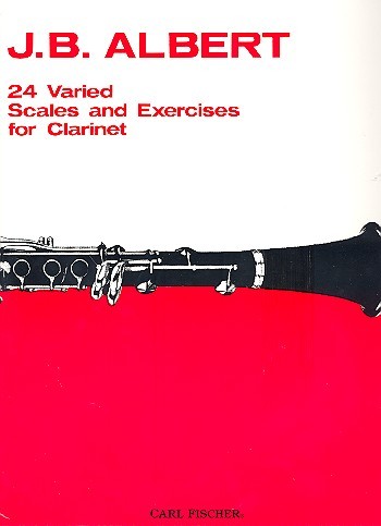 Albert J B: 24 varied scales + exercises